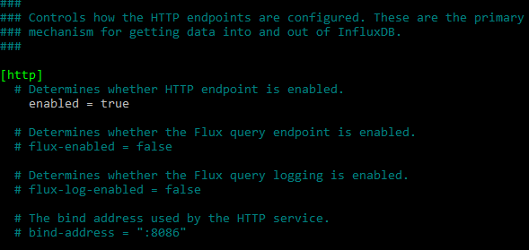 Abilitazione endpoint HTTP