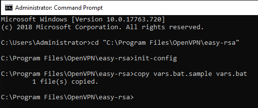 Configurazione OpenVPN